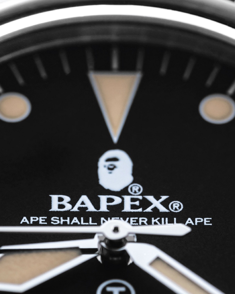 Montre Bape Classiche Catégories 1 BAPEX? Nato Argent Homme | QJM-15374593